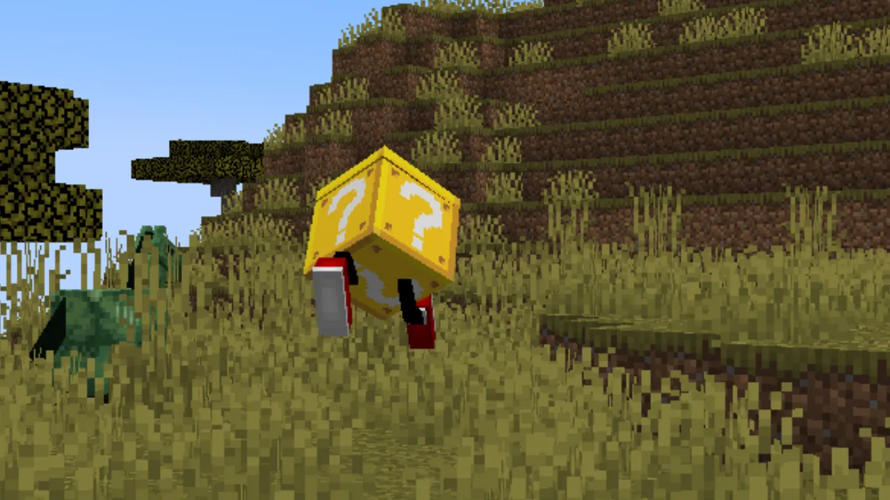 Walk Lucky Block, Моды, Minecraft