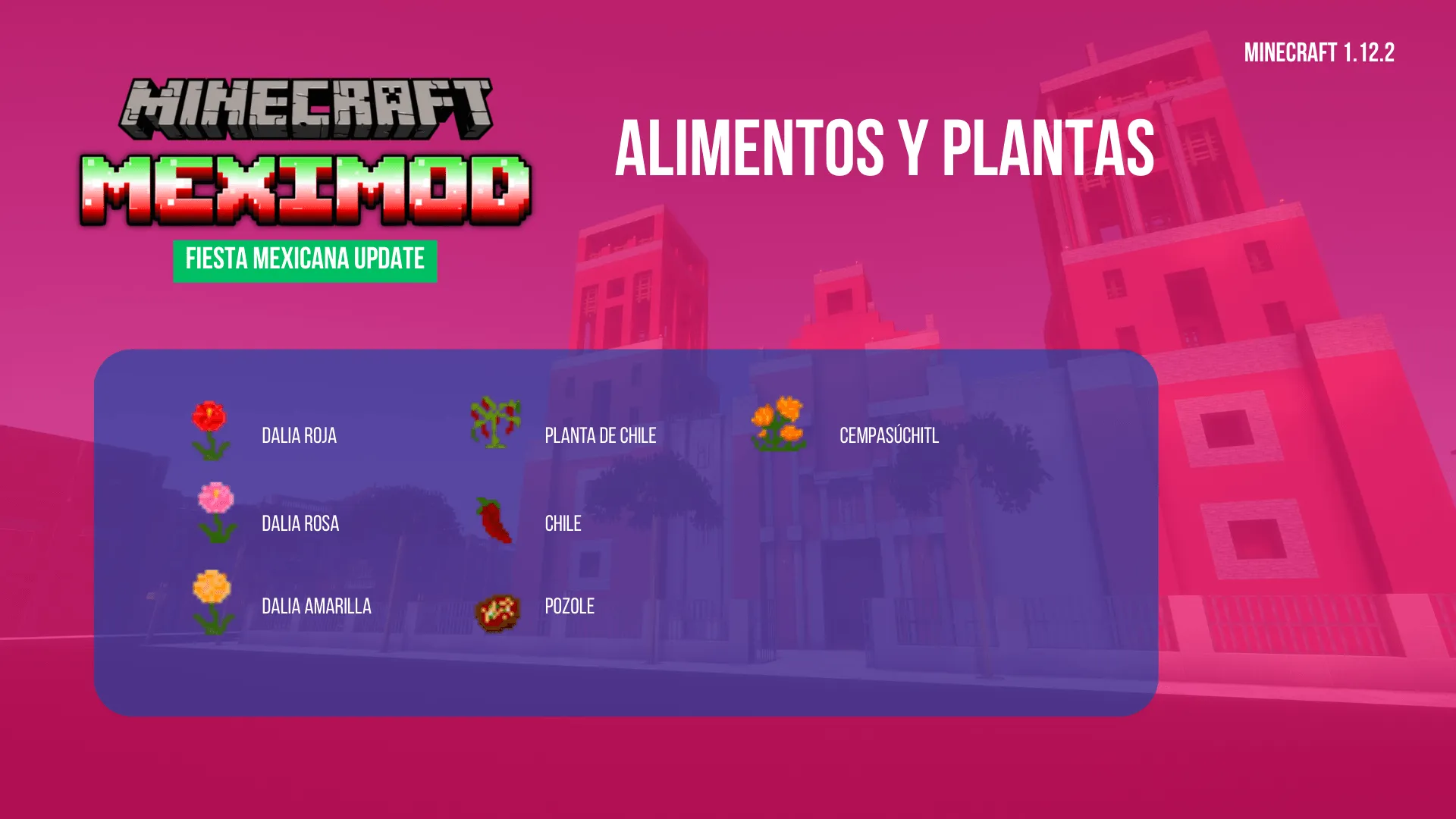 Mexican Decor, Моды, Minecraft