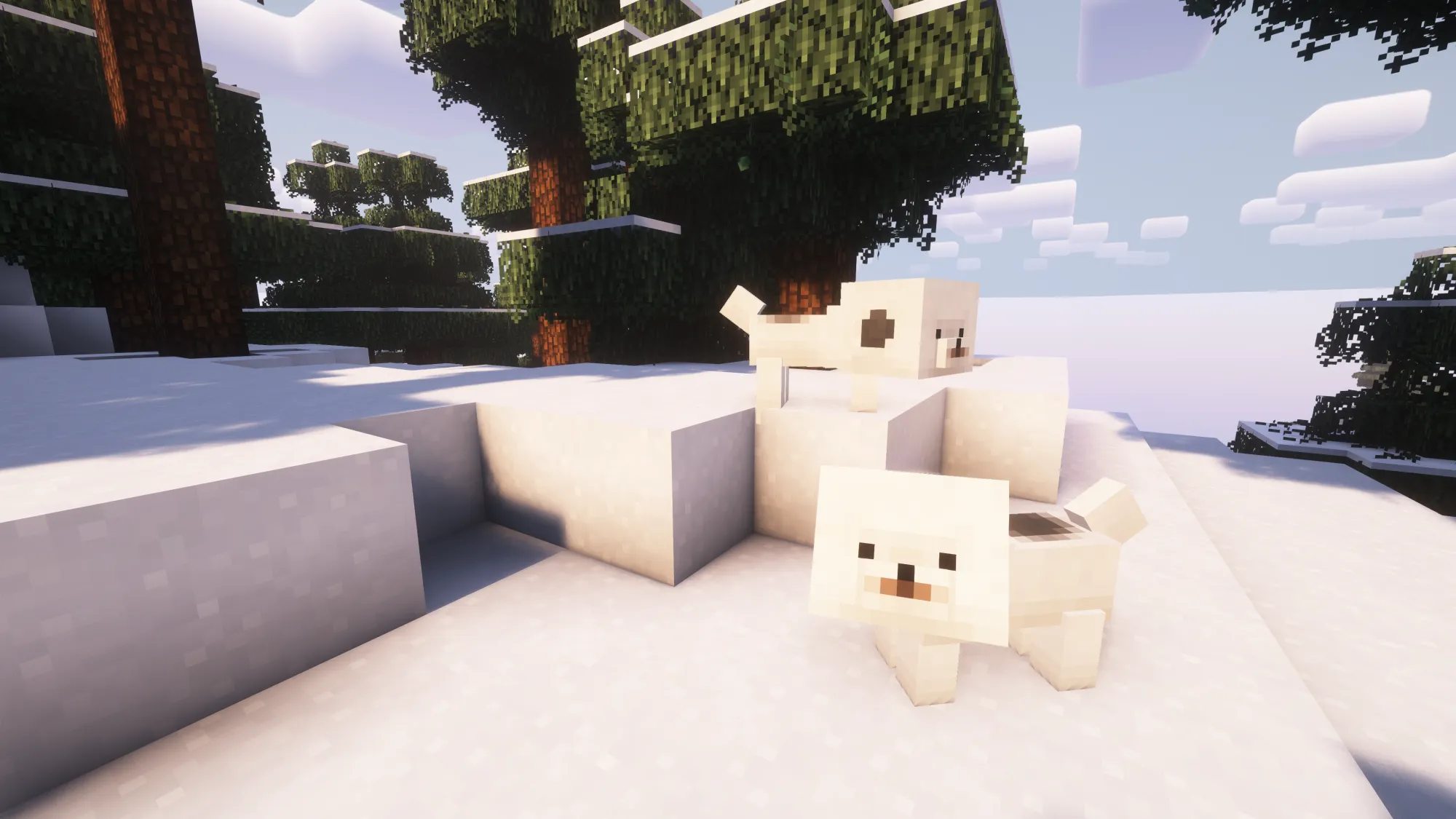 Wolf To Bichon dog — скриншот 3 (Текстуры, Minecraft)