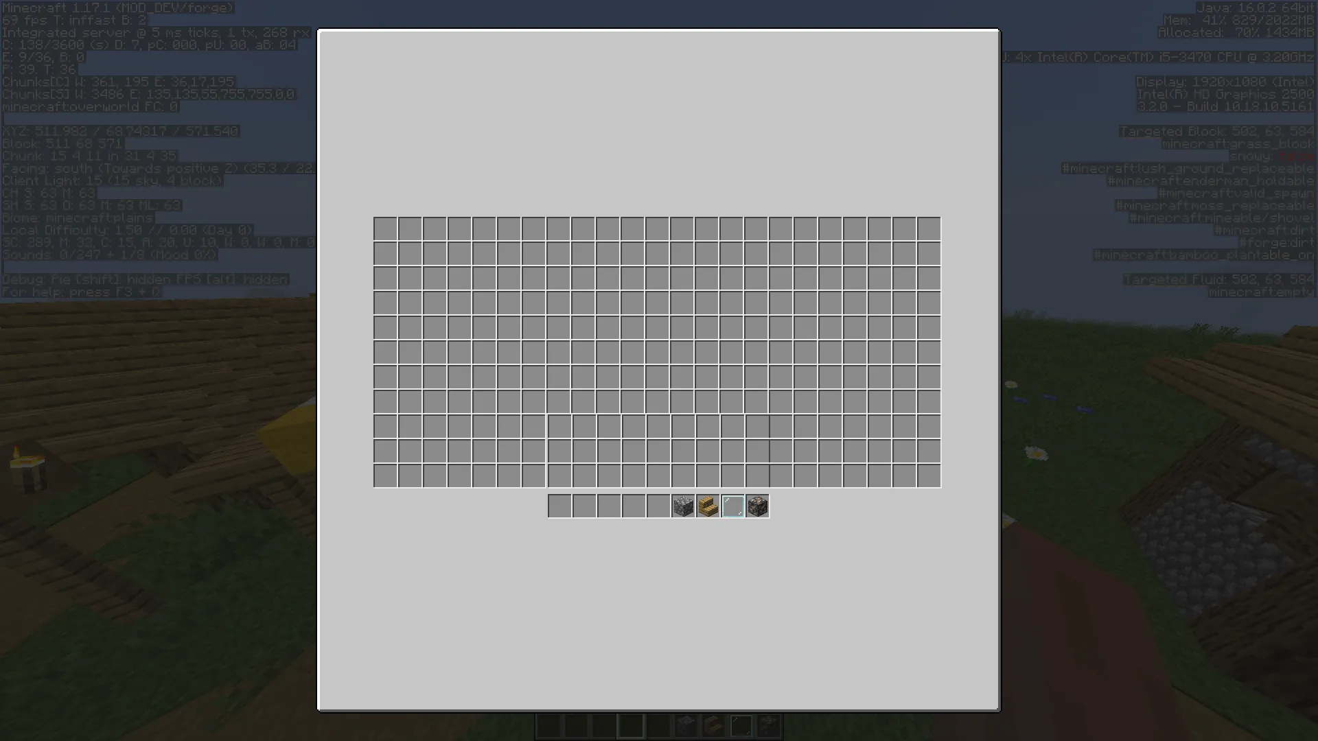 Alhelm's Largest Inventory Mod — скриншот 3 (Моды, Minecraft)
