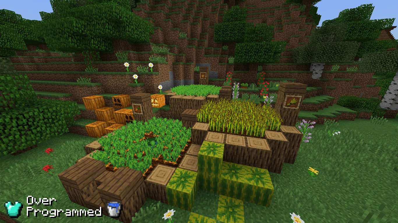 Over Programmed, Текстуры, Minecraft