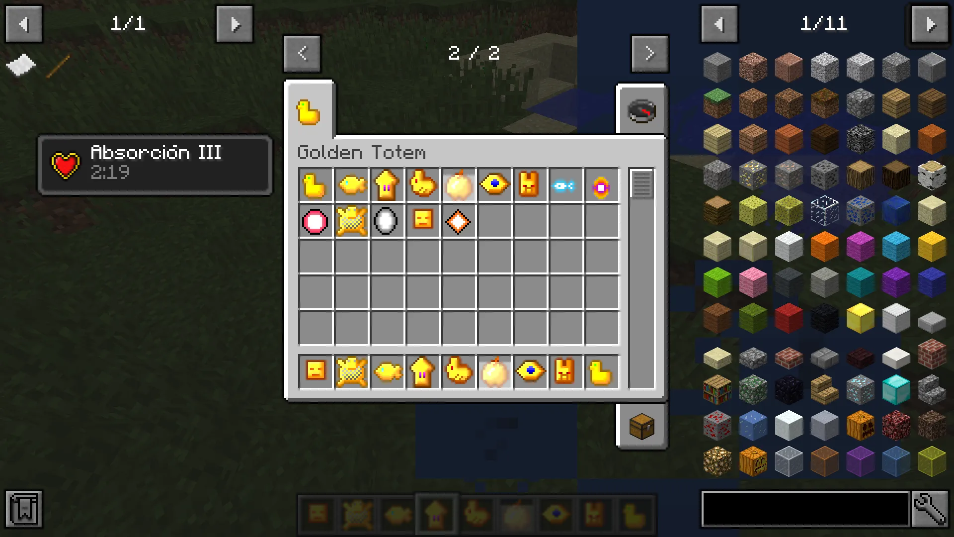 Golden Totem — скриншот 1 (Моды, Minecraft)