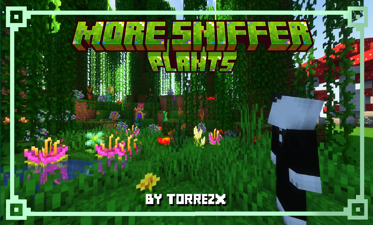 Torrezx-More sniffer plants — скриншот 3 (Текстуры, Minecraft)