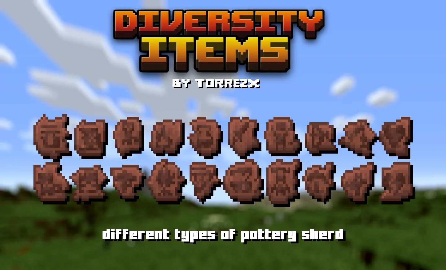 Torrezx-Diversity items ! — скриншот 3 (Текстуры, Minecraft)