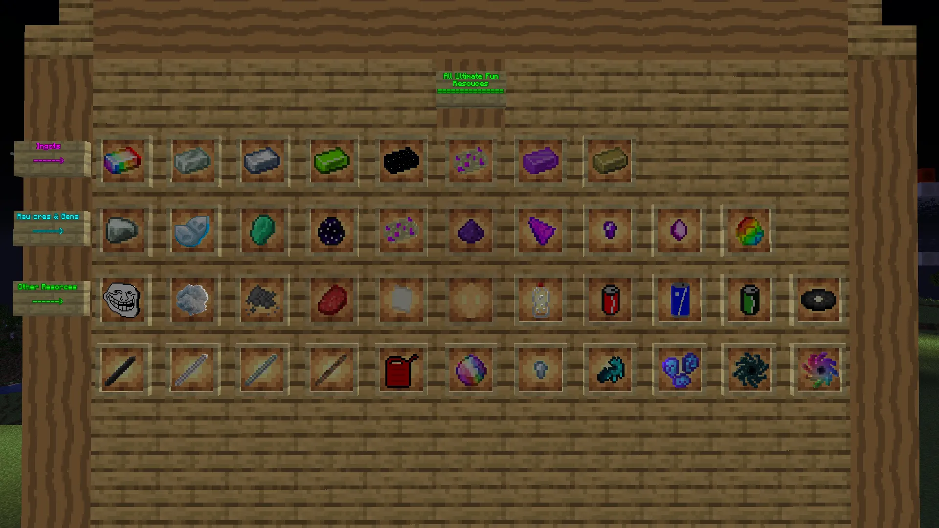 Ultimate Fun (with tons of items, blocks, weapons, tools, and armor) — скриншот 4 (Моды, Minecraft)