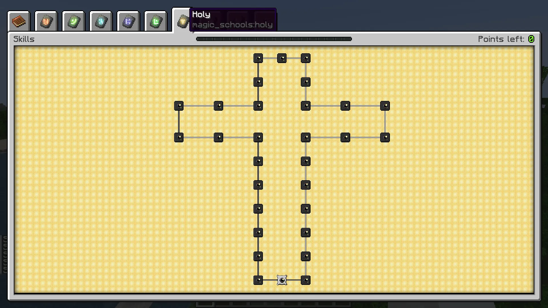 Magic Schools Skill trees: Addon for Iron's Spells 'n Spellbooks Unofficial Skill Tree — скриншот 6 (Моды, Minecraft)