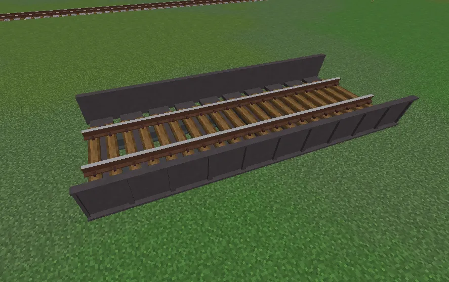 Imperial Railworks Track Pack - Immersive Railroading — скриншот 5 (Текстуры, Minecraft)