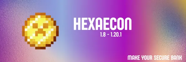 HexaEcon - Economy System — скриншот 1 (Плагины, Minecraft)