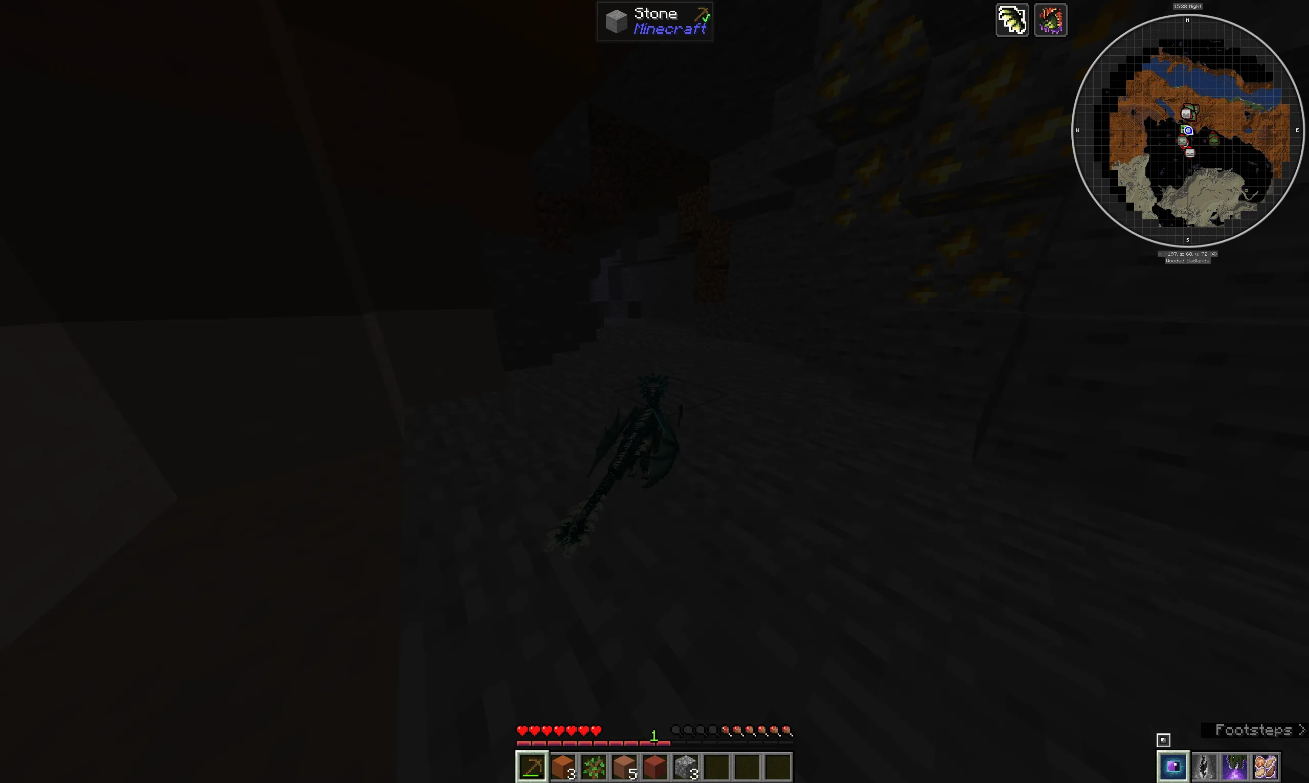 Dragon Survival Sculk Addon — скриншот 7 (Текстуры, Minecraft)