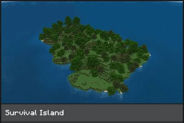 Legit Survival Island WOOD Edition | for JAVA — скриншот 11 (Карты, Minecraft)