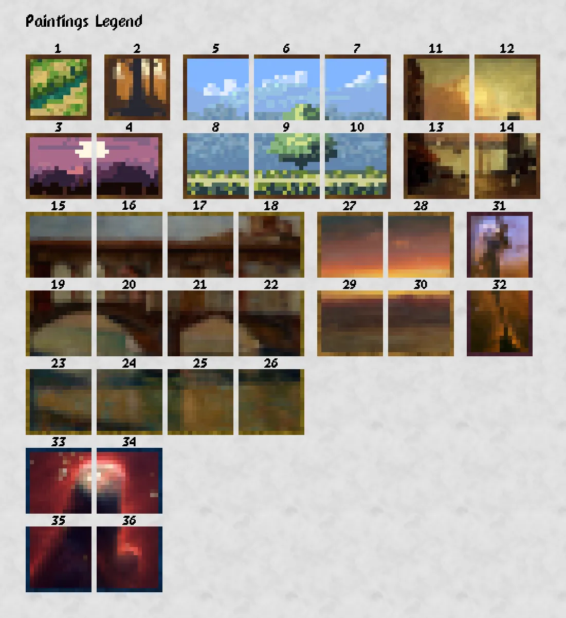 Custom Paintings — скриншот 6 (Текстуры, Minecraft)