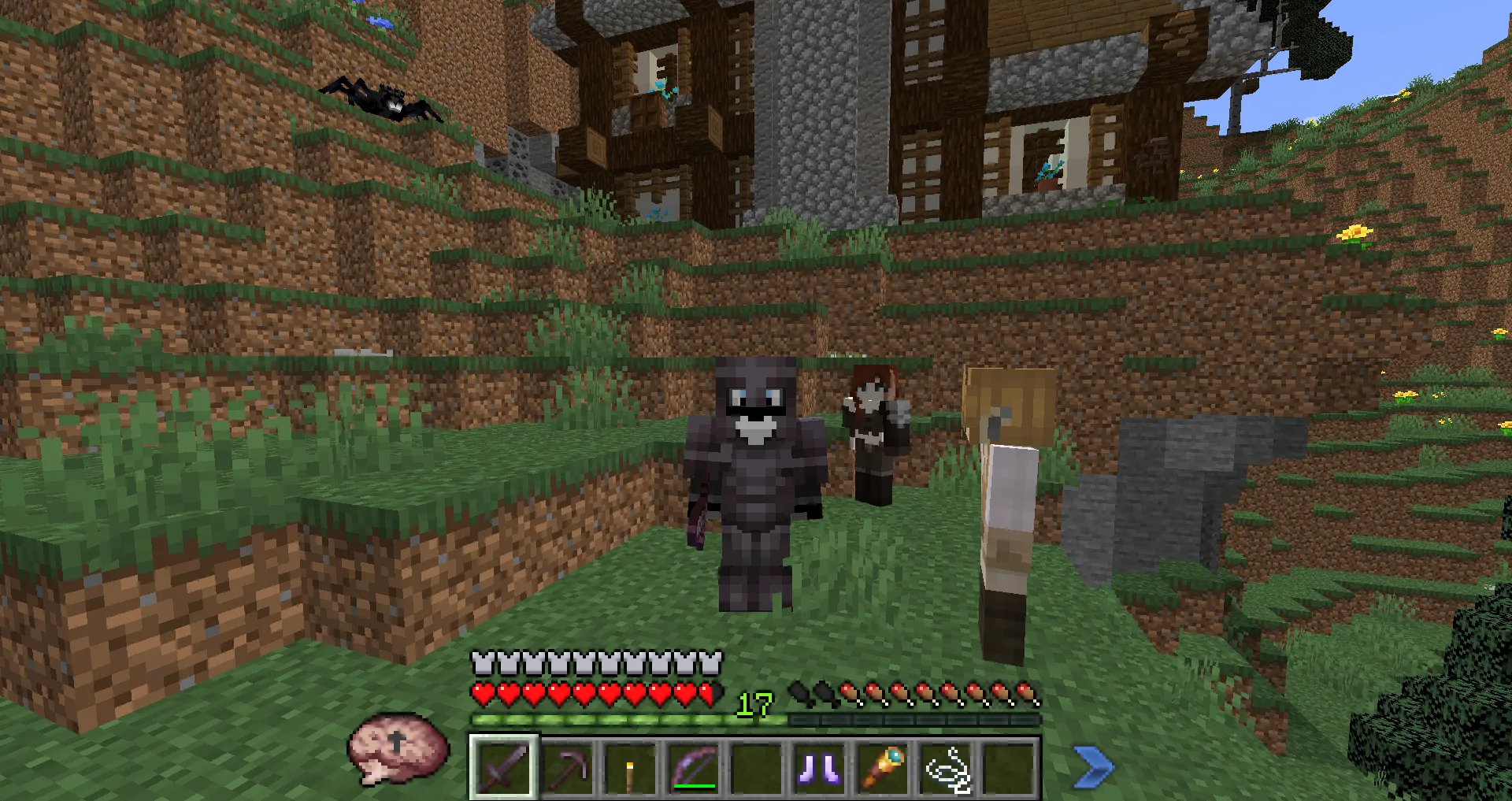 Spider Horror Modpack — скриншот 5 (Модпаки, Minecraft)