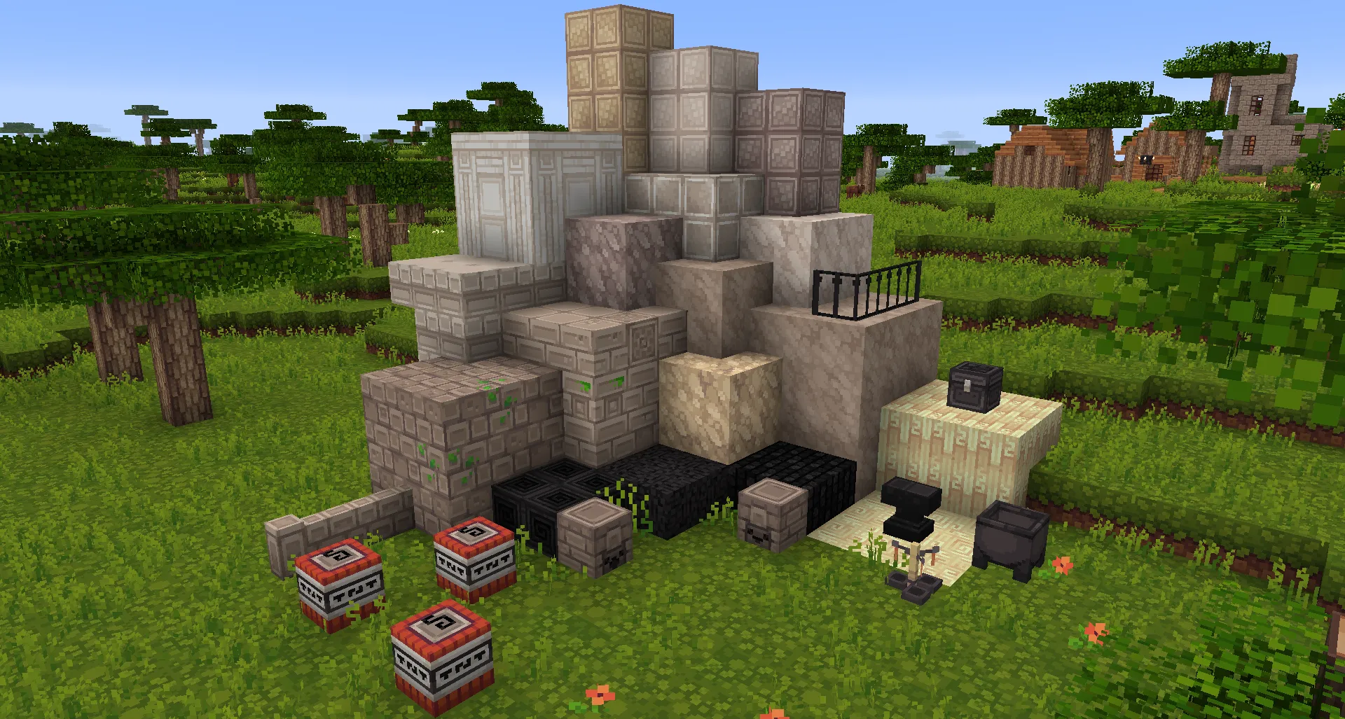 Quadral pack, Текстуры, Minecraft
