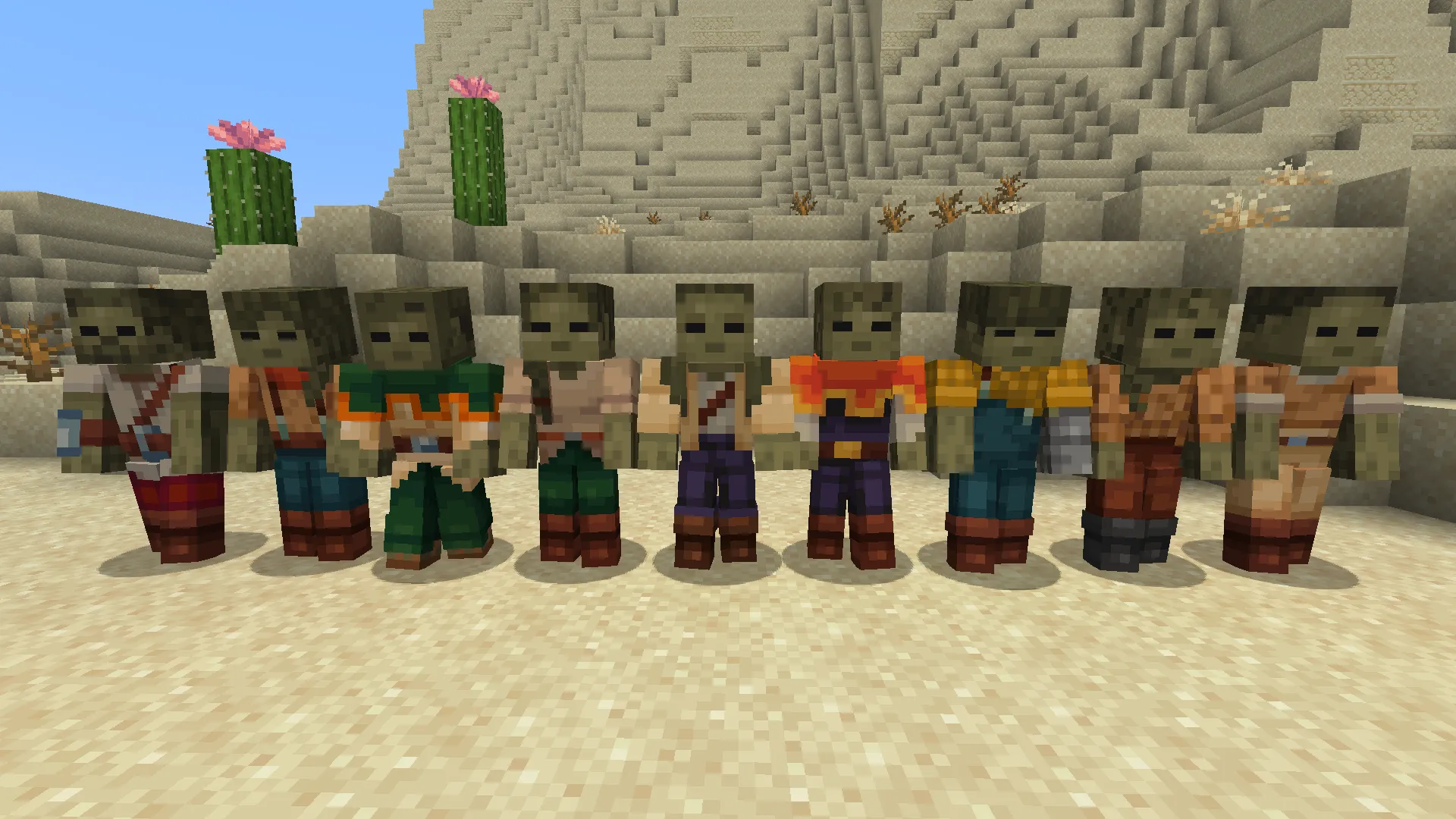 AL's Zombies Revamped x Fresh Animations, Текстуры, Minecraft