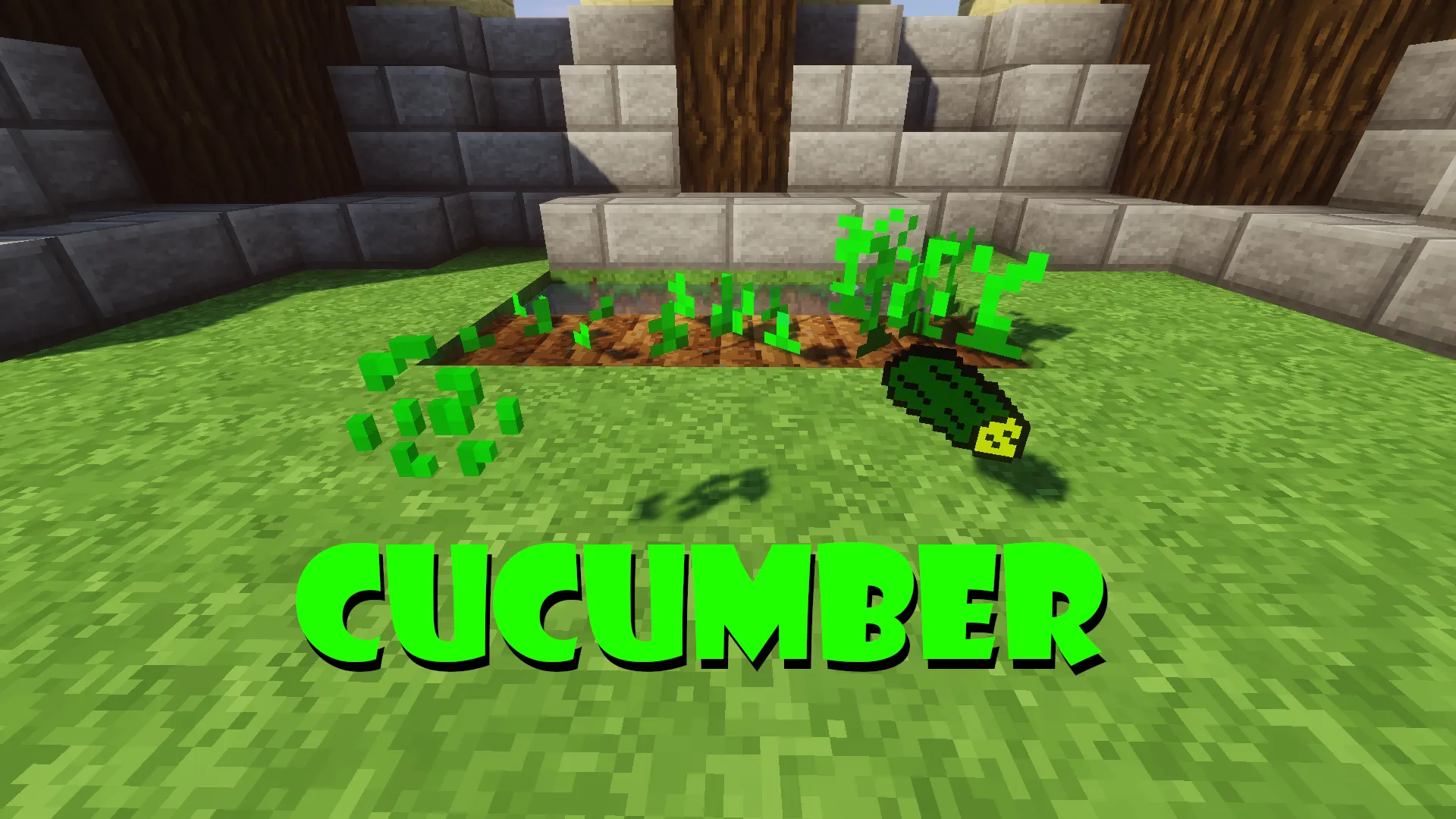CucumberMod — скриншот 1 (Моды, Minecraft)