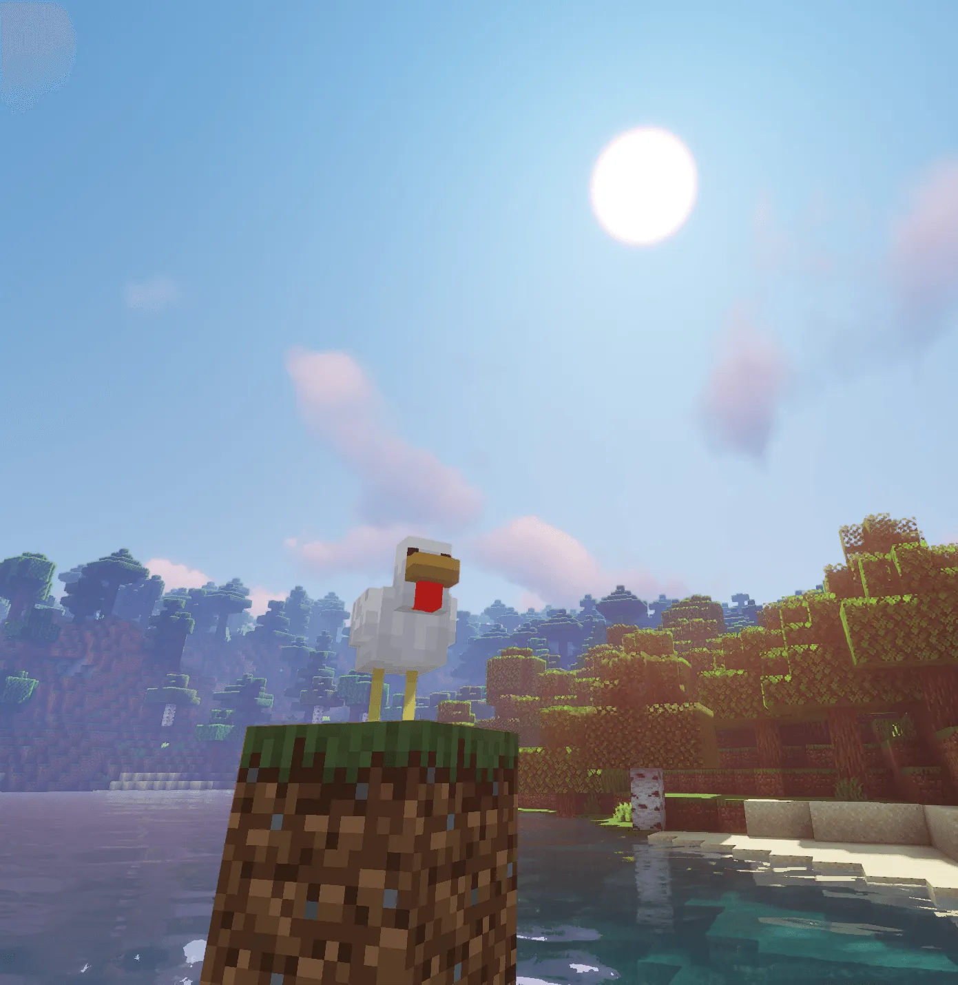 Chicken Parts API — скриншот 1 (Моды, Minecraft)