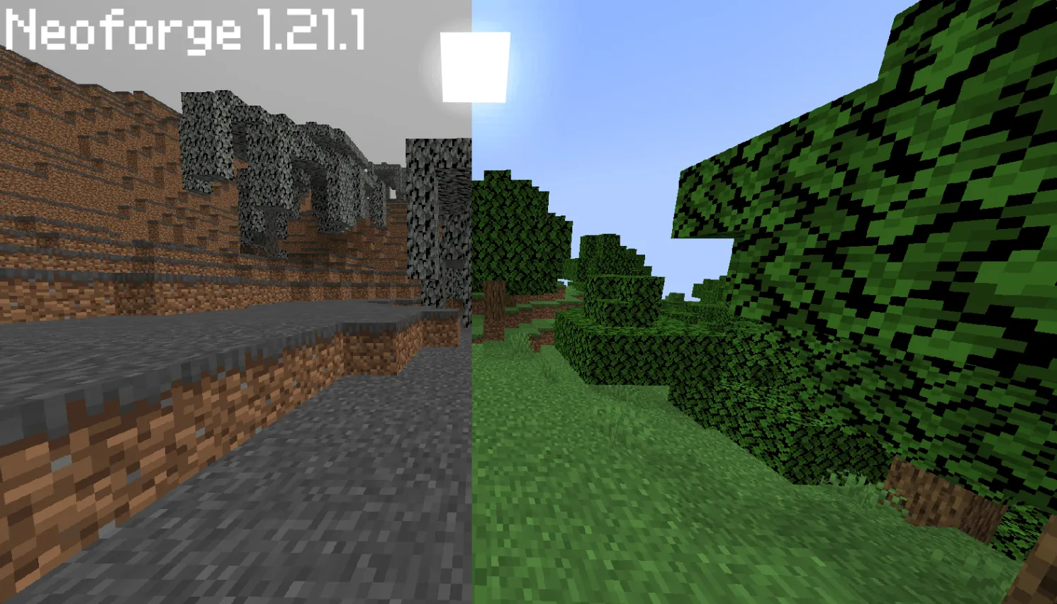 D Version — скриншот 1 (Моды, Minecraft)