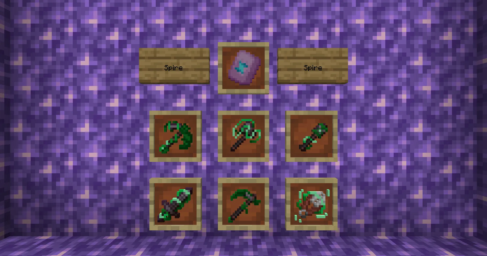 Trims on Tools, Моды, Minecraft