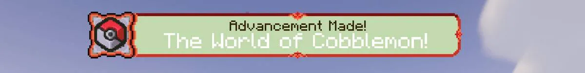 Cobblemon Advancement Plaques — скриншот 1 (Текстуры, Minecraft)