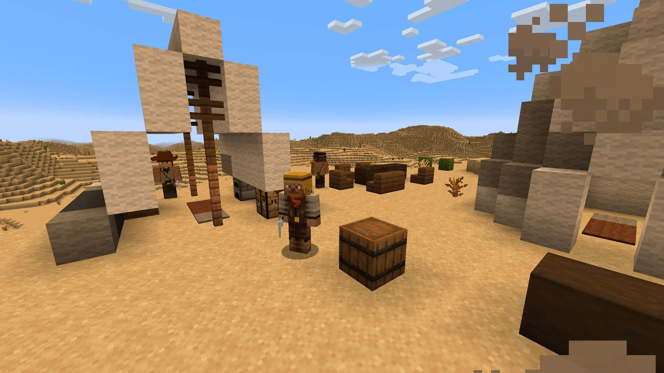 Bizarre West, Моды, Minecraft