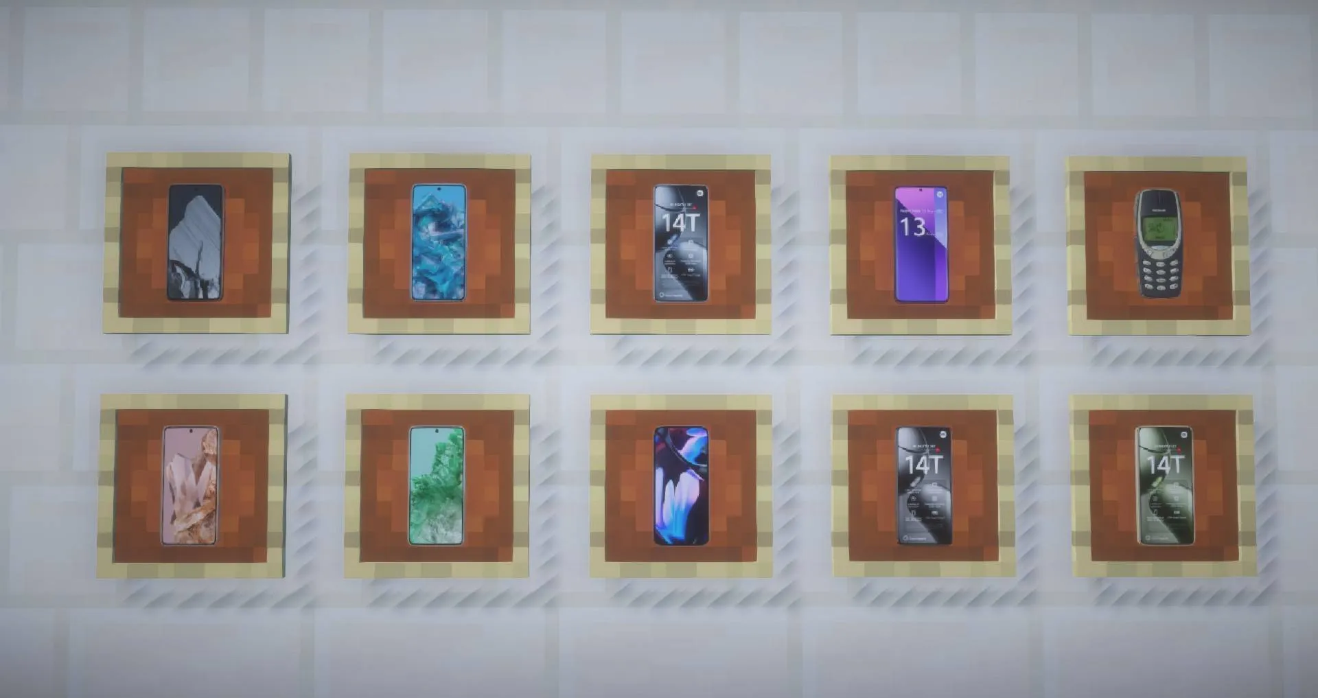 PhonesCraft, Моды, Minecraft