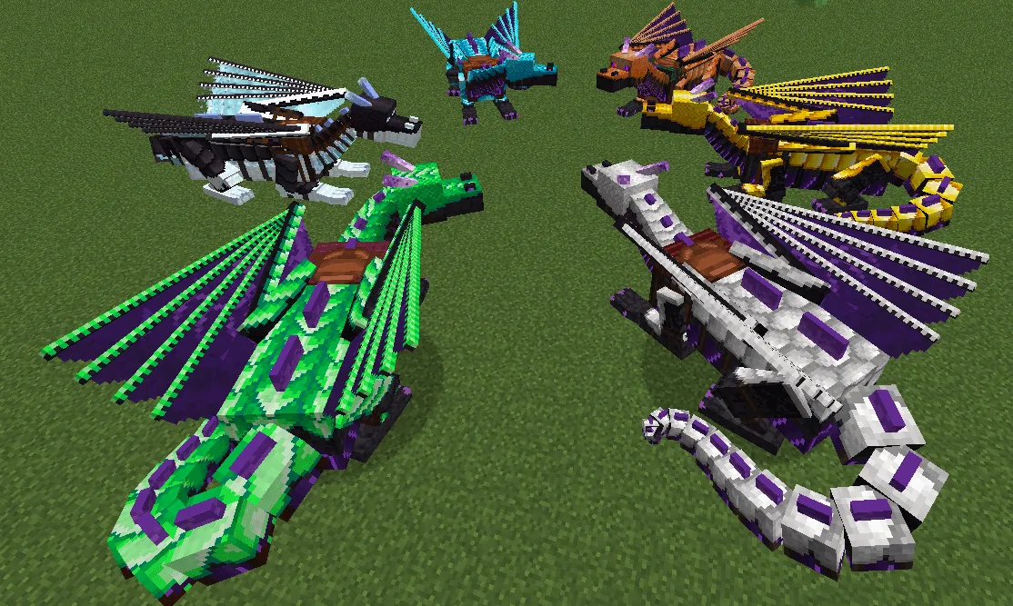 Dragon Mounts: Legacy Tweaked, Моды, Minecraft