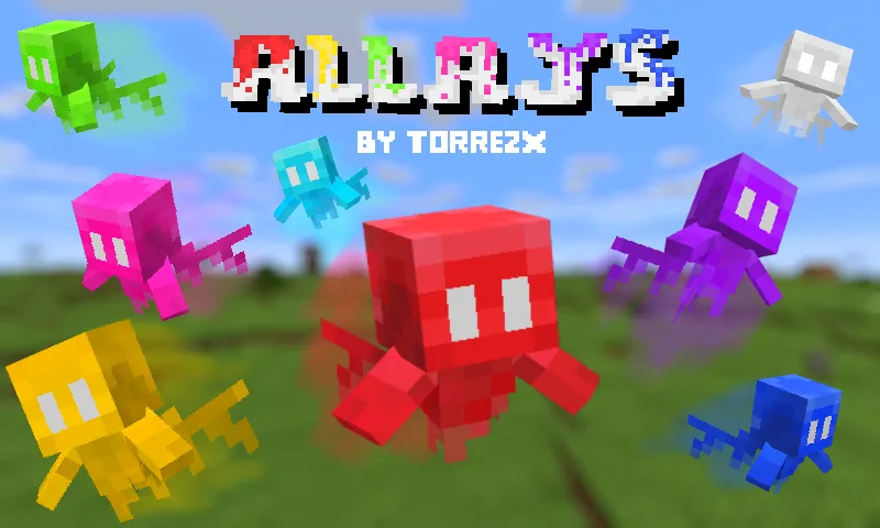 Torrezx-Allays colors — скриншот 2 (Текстуры, Minecraft)