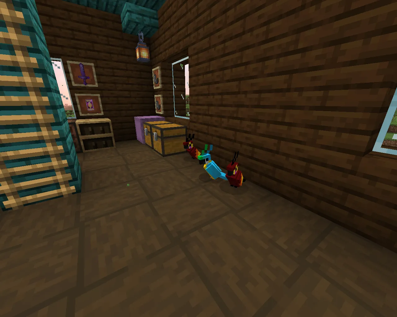 Nether Parrots, Текстуры, Minecraft