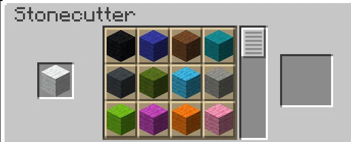 Easy Wool Cutter 🪚 — скриншот 1 (Моды, Minecraft)