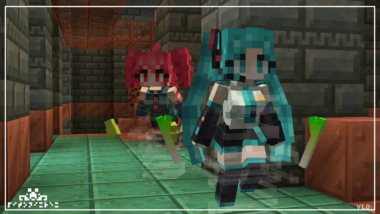 Triple Baka OwO, Текстуры, Minecraft