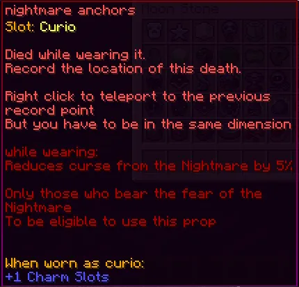 Moonstone, Моды, Minecraft