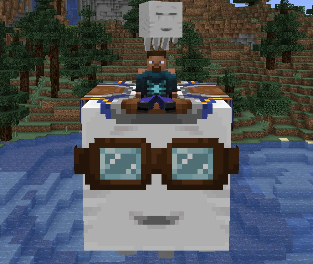 Better Ghast Harness, Текстуры, Minecraft