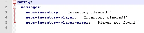 NeosInventoryCleaner — скриншот 2 (Плагины, Minecraft)
