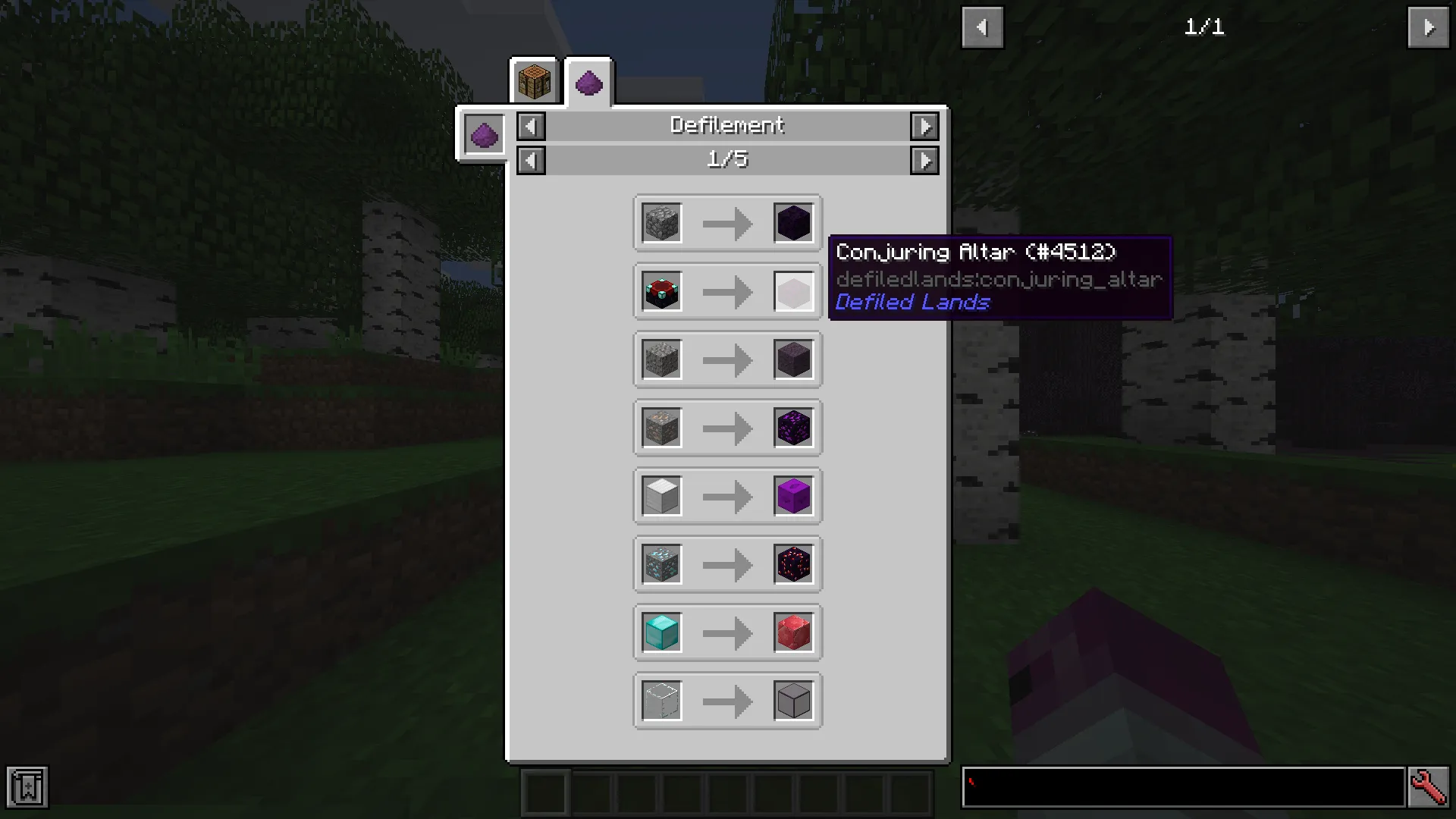 Erudite Tweaks, Моды, Minecraft