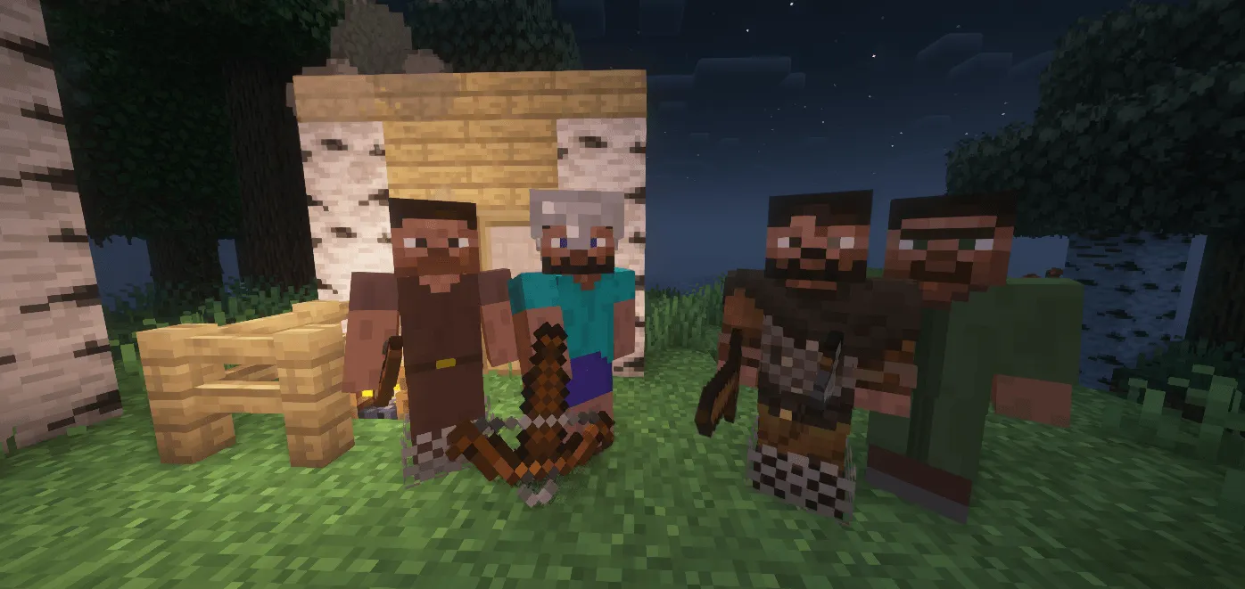 Simple Humans, Текстуры, Minecraft