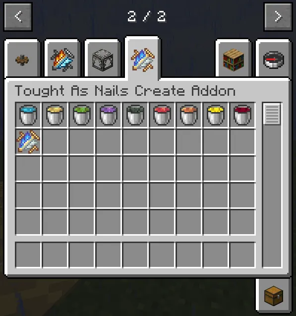 Tough As Nails Create Addon, Моды, Minecraft