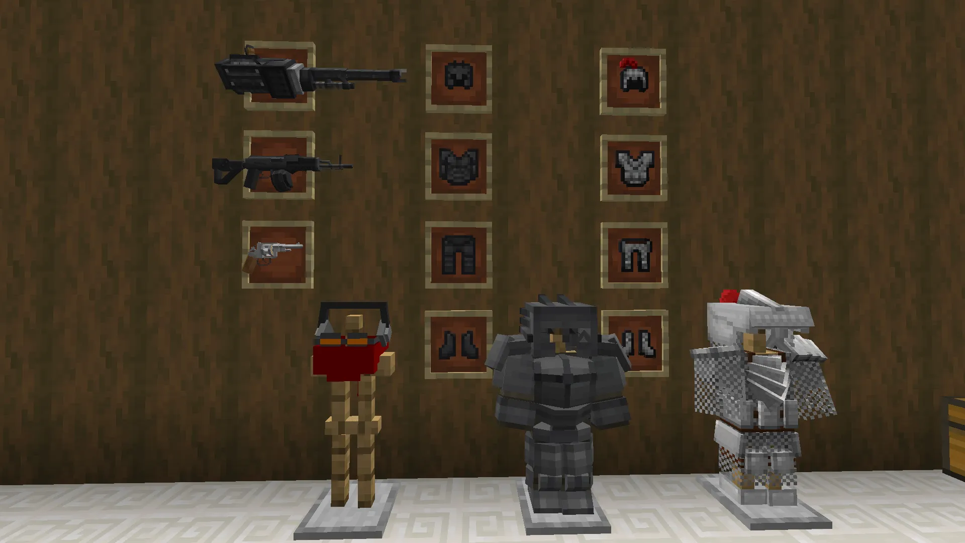 Weapons Of Continent — скриншот 1 (Моды, Minecraft)