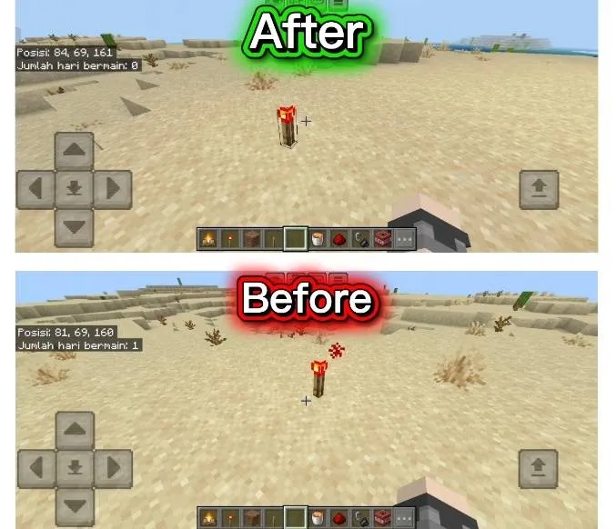 NO PARTICLE — скриншот 2 (Аддоны, Minecraft)