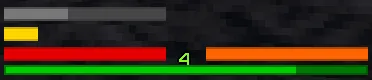 Clean HUD Bars, Текстуры, Minecraft