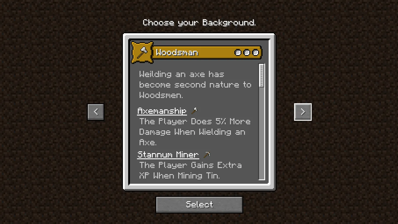 Origins: More Backgrounds [FORGE] — скриншот 1 (Моды, Minecraft)