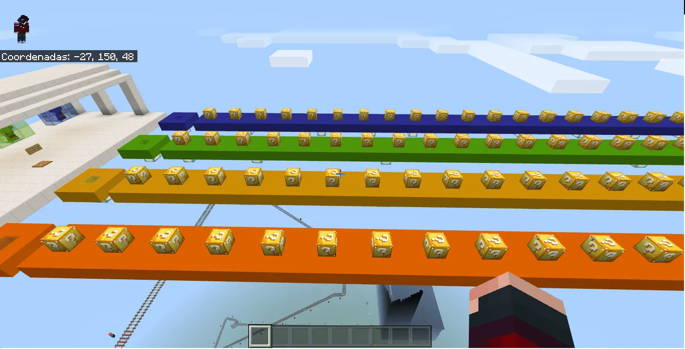 LuckyBlocksRace v1.0 For Java — скриншот 4 (Карты, Minecraft)