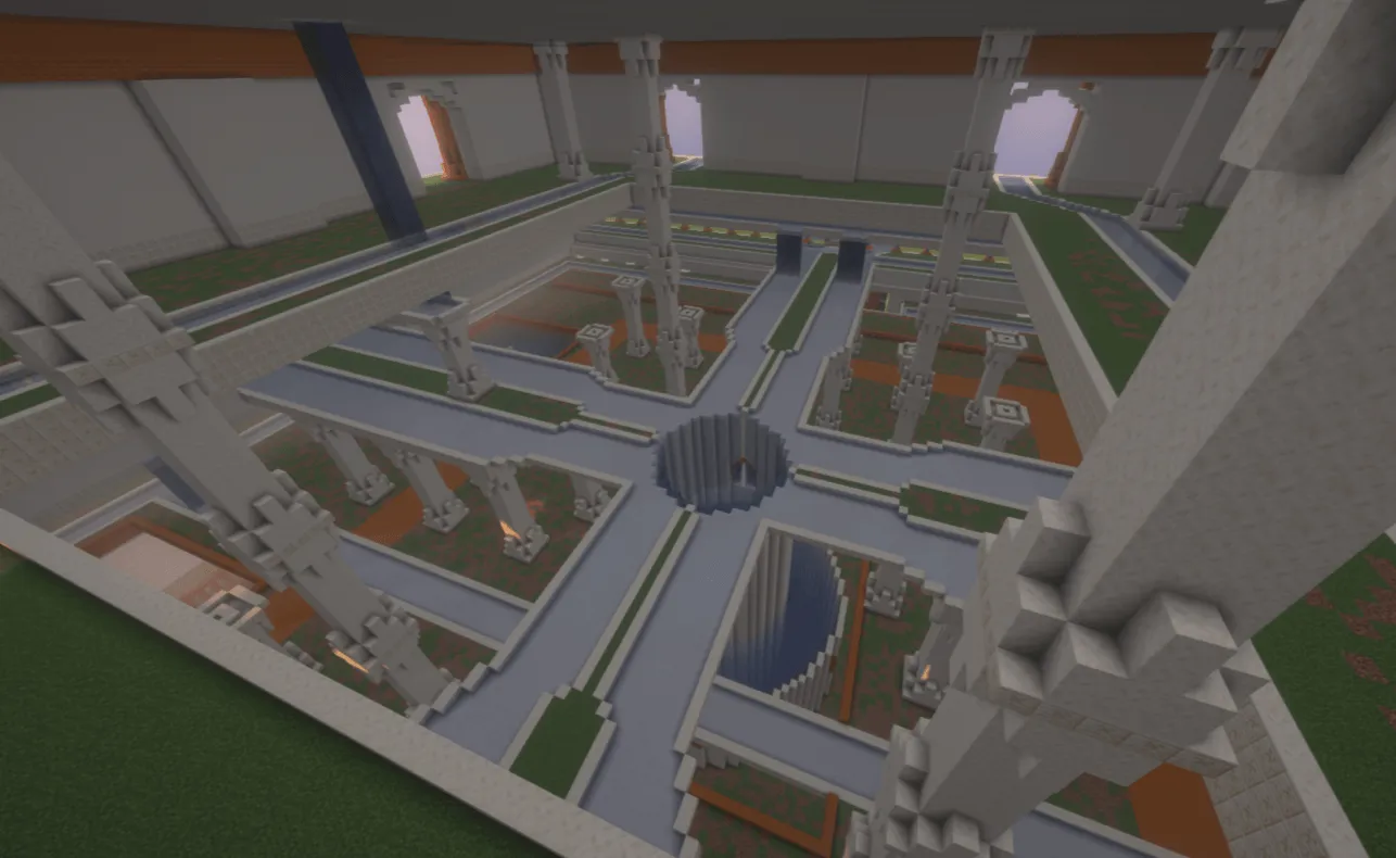 Hanging Gardens of Babylon — скриншот 2 (Карты, Minecraft)