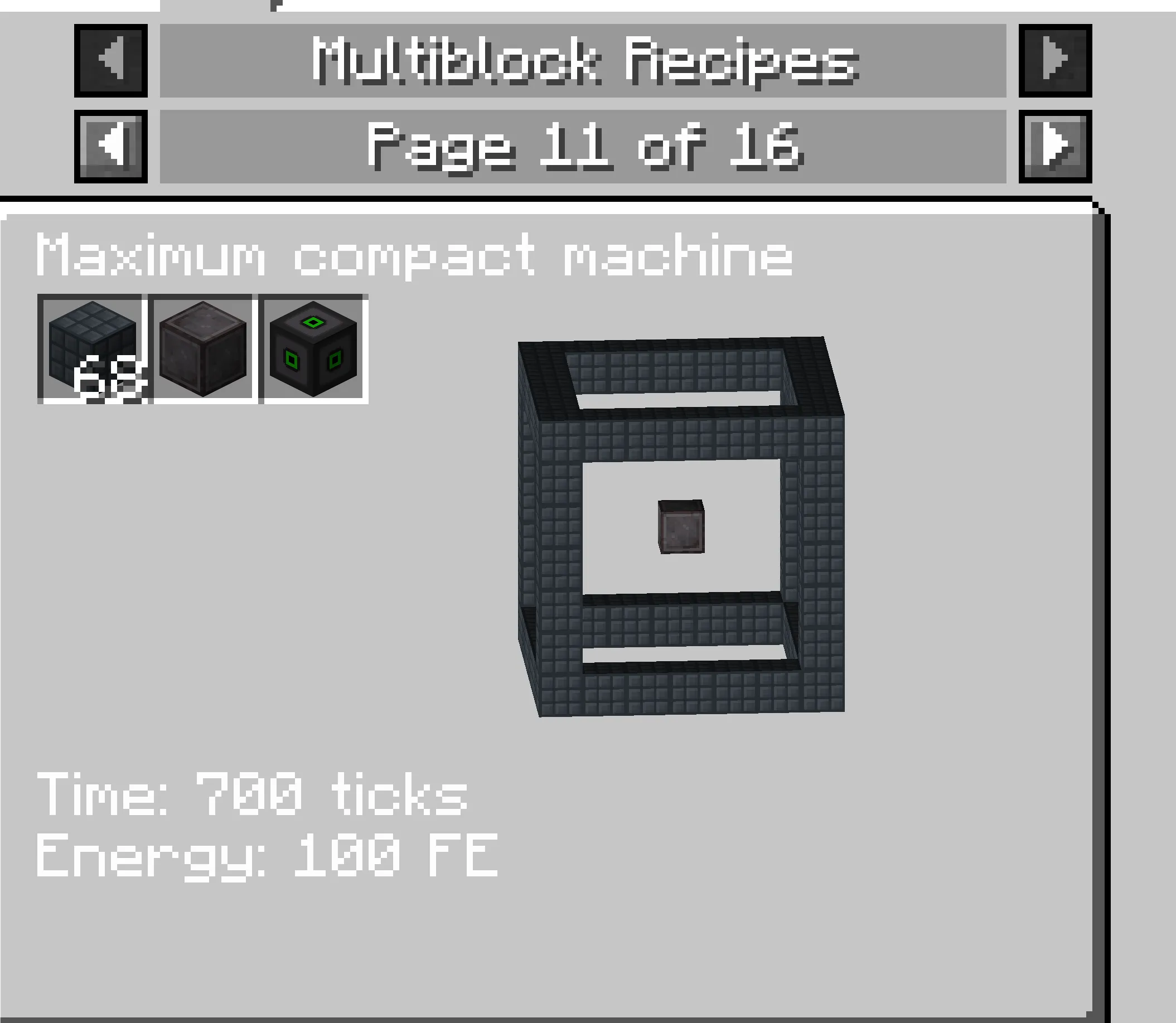 Spatial Crafter - Multiblocks as recipes, Моды, Minecraft