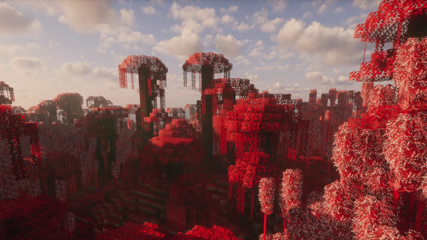 HexaBiome ScarletPulse — скриншот 5 (Текстуры, Minecraft)