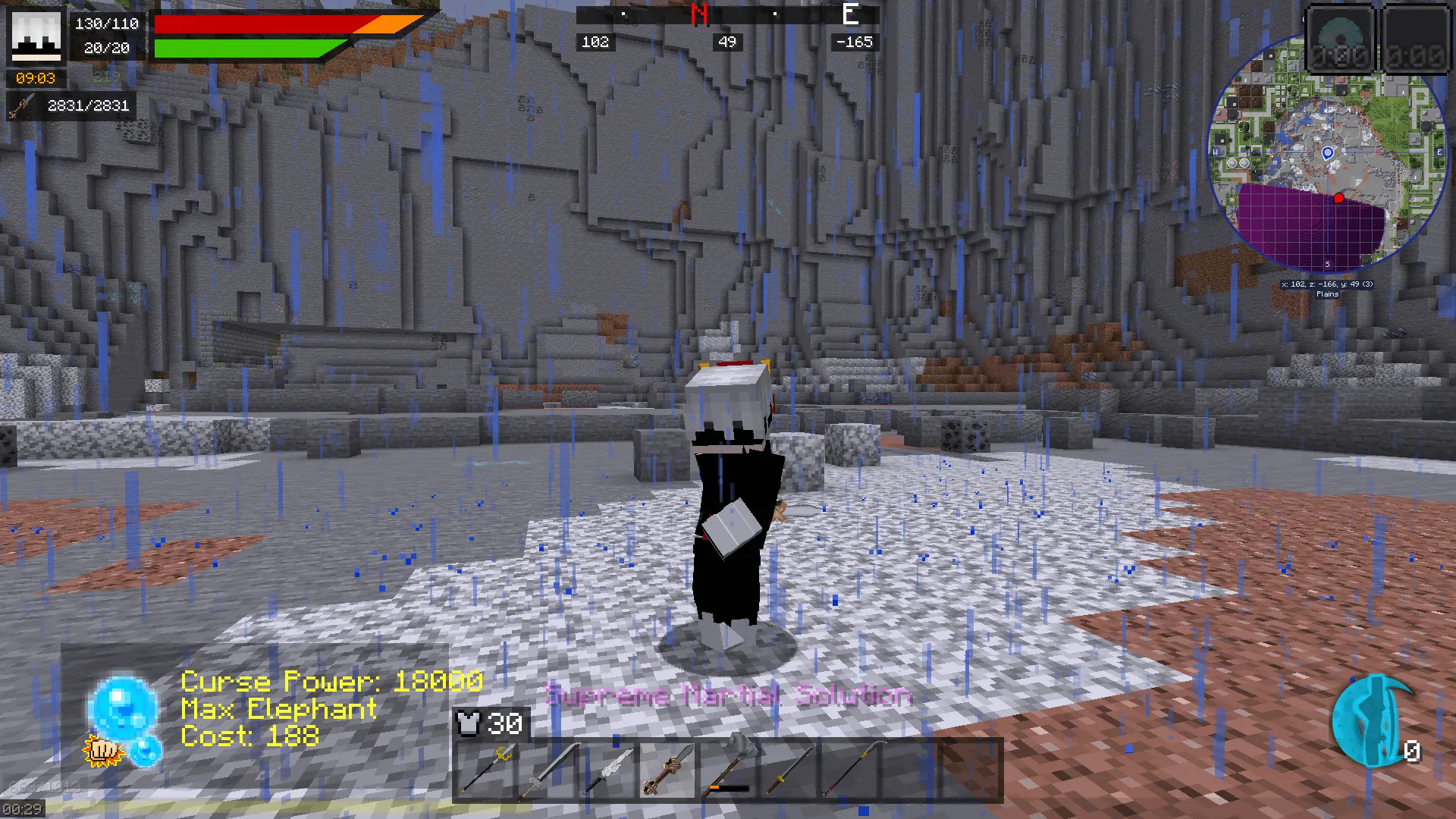 JEREPrince11's Jujutsu Kaisen — скриншот 3 (Модпаки, Minecraft)