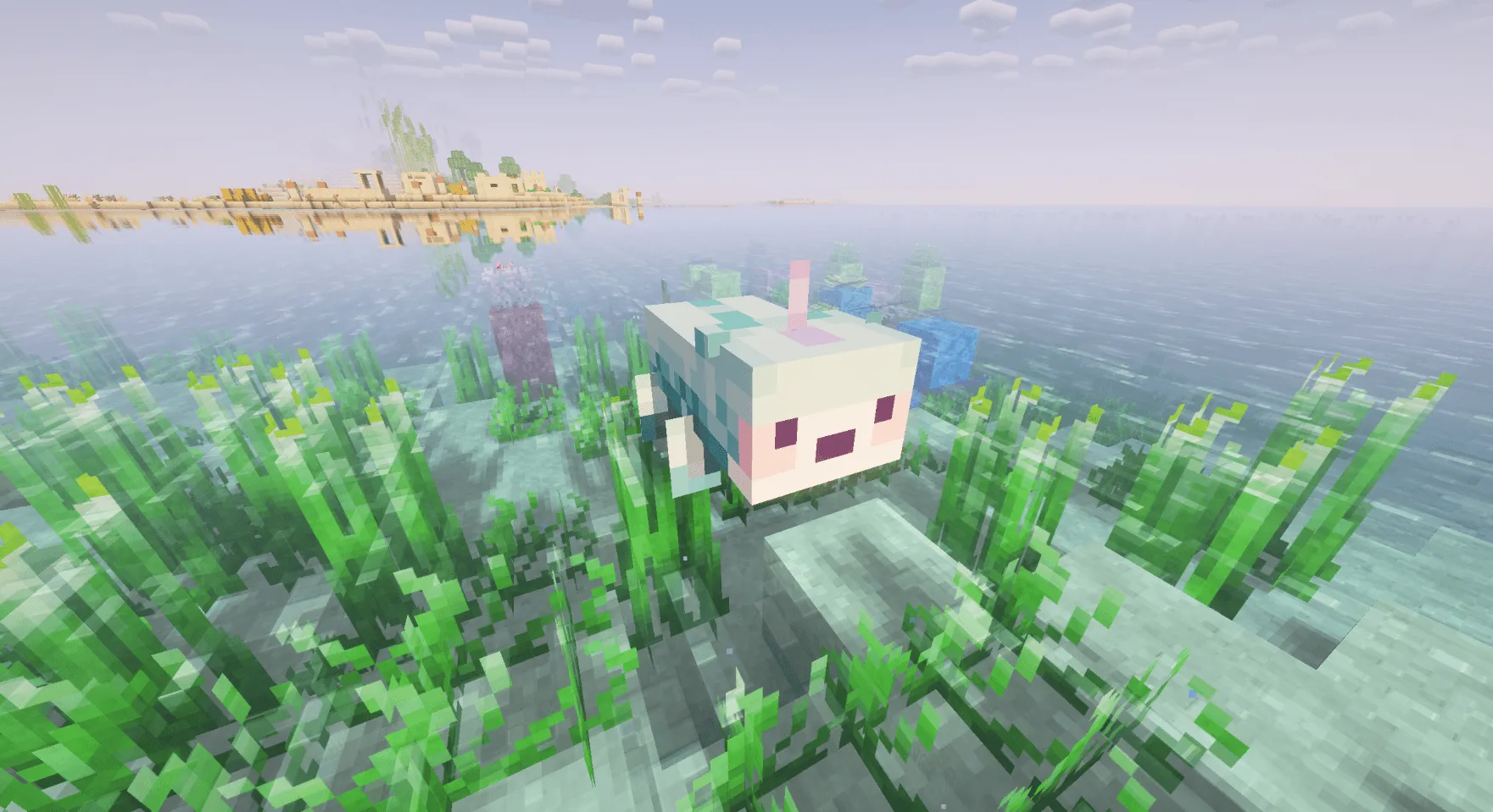 CreamTheOtter's Creamer Axolotls!, Текстуры, Minecraft