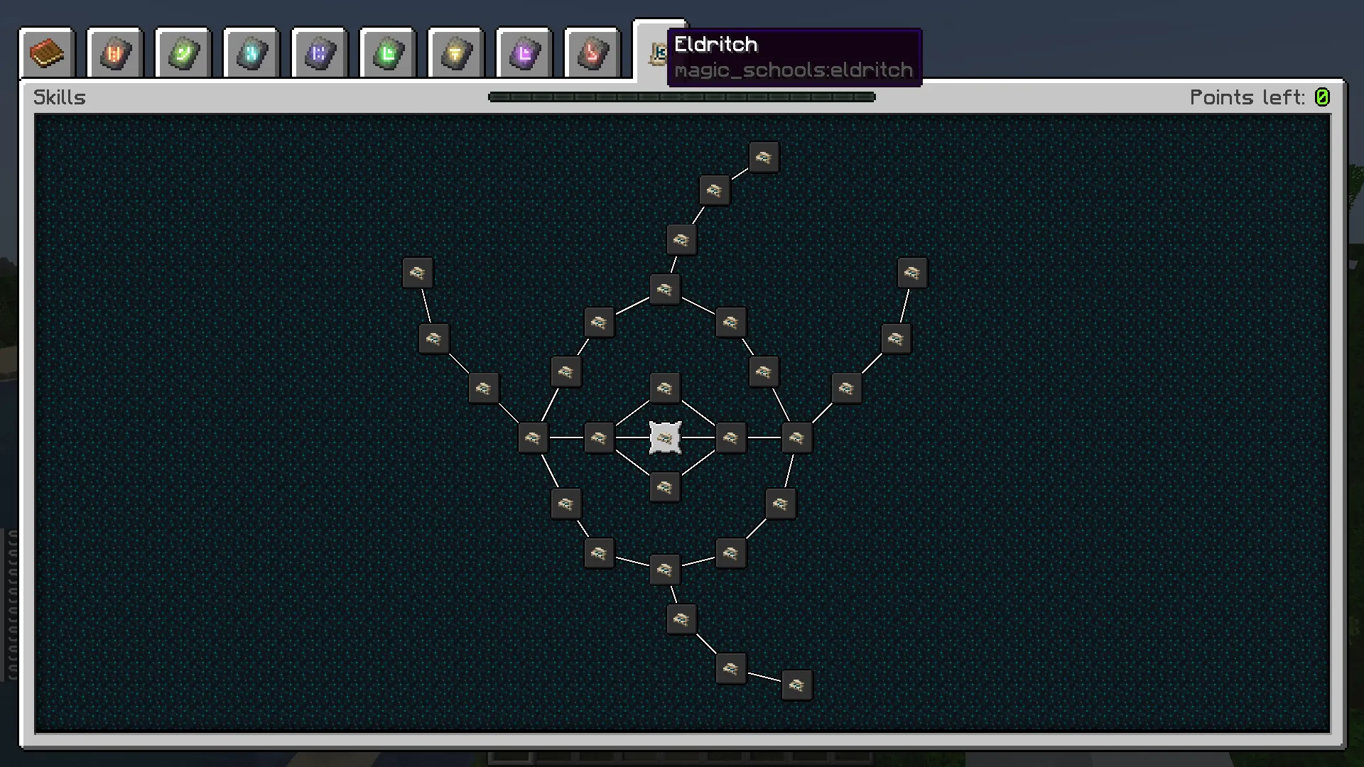 Magic Schools Skill trees: Addon for Iron's Spells 'n Spellbooks Unofficial Skill Tree — скриншот 9 (Моды, Minecraft)