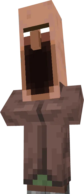 The Screaming Villager [Reimagined] by ZZiggs, Моды, Minecraft