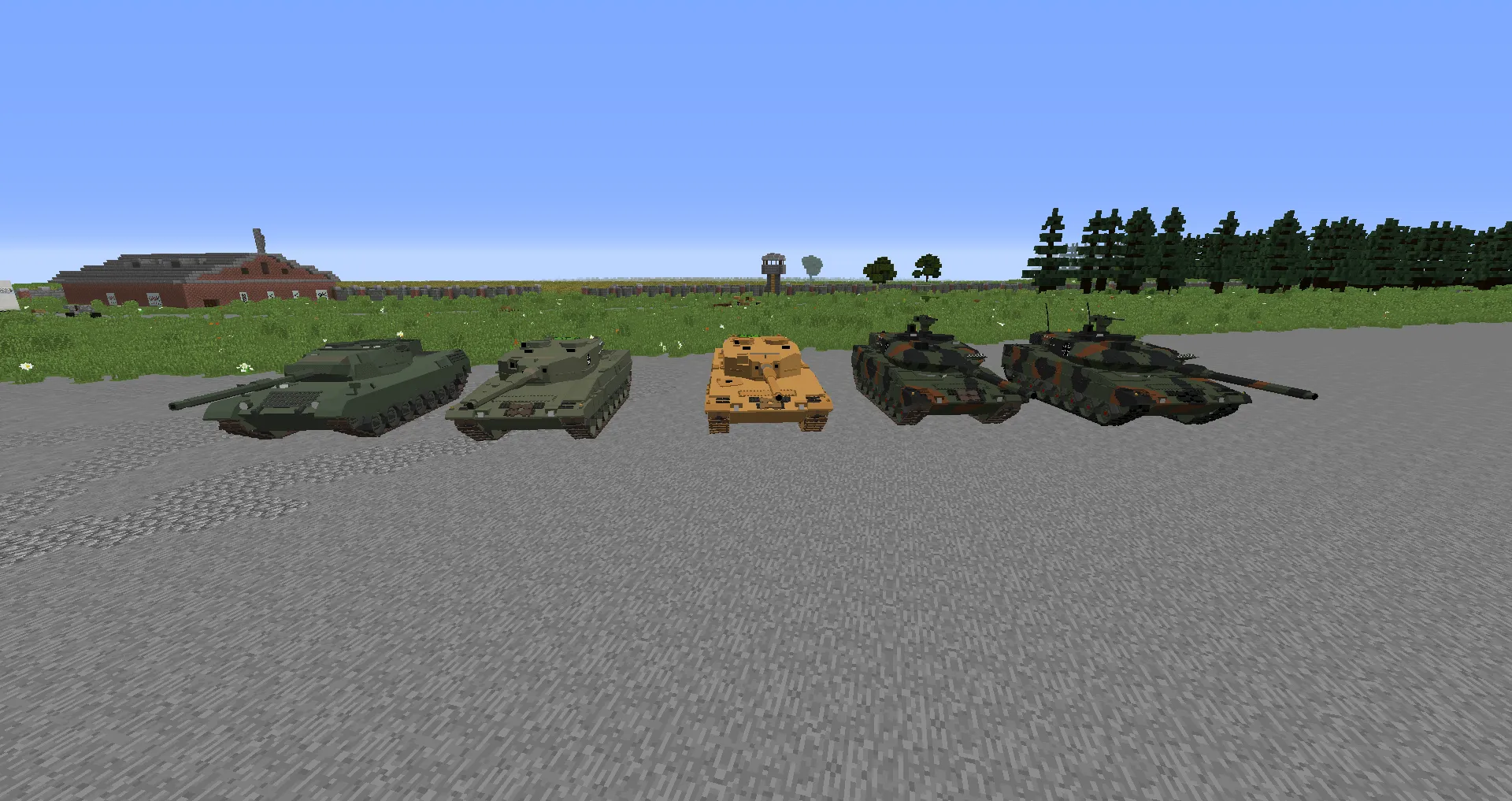 Flans Testers Cold War, Моды, Minecraft