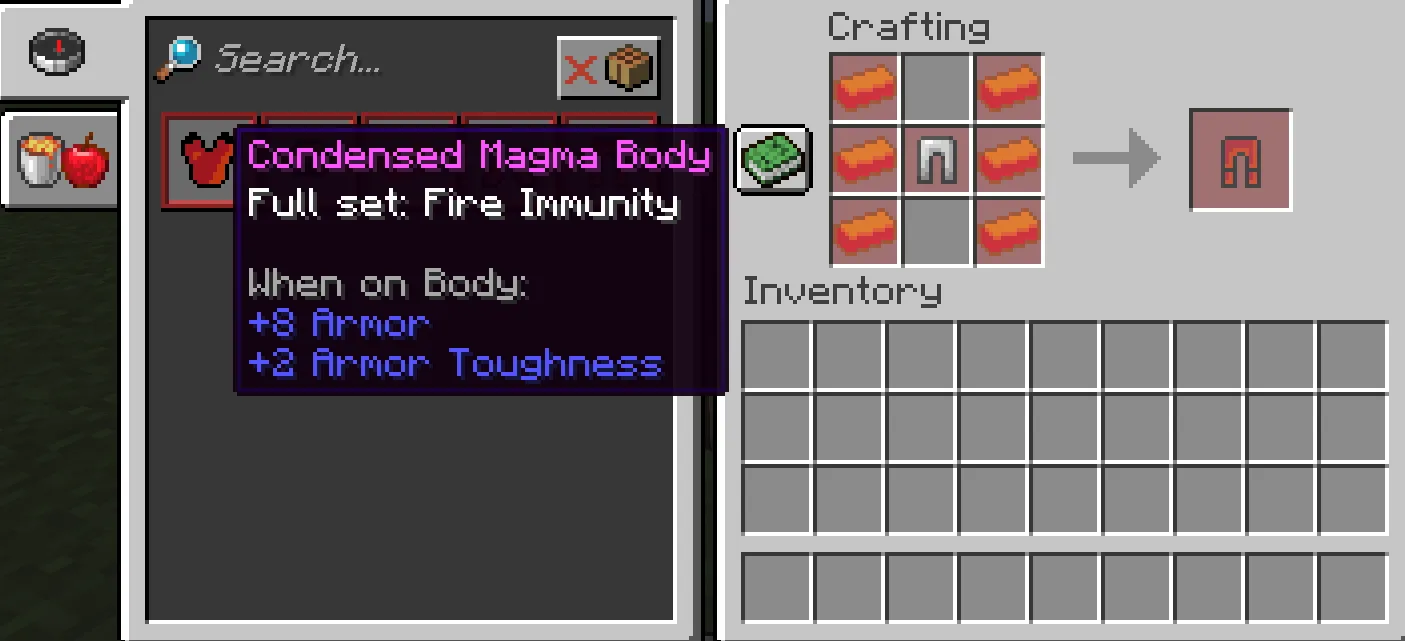 Nether's Gear, Моды, Minecraft